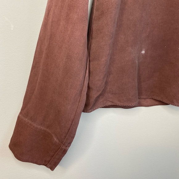 Aritzia | Wilfred Silk L/S Blouse Size XXS - Picture 9 of 12